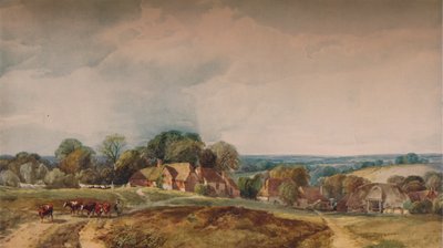 A Kentish View, c1845 av Henry Jutsum