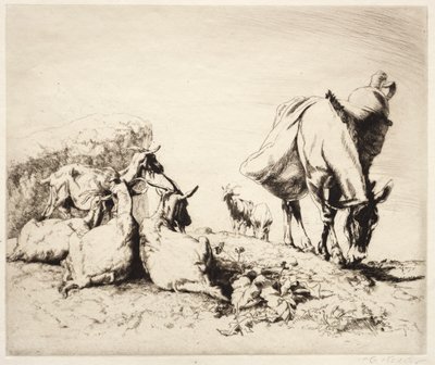 En vägkant i Spanien av Henry Keller