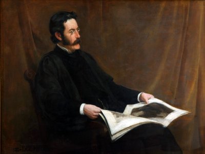 Sir James George Frazer (olja på duk) av Henry Macbeth Raeburn