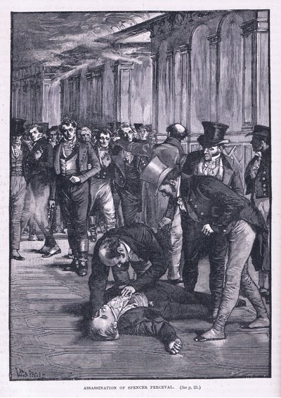 Mordet på Spencer Perceval av Henry Marriott Paget