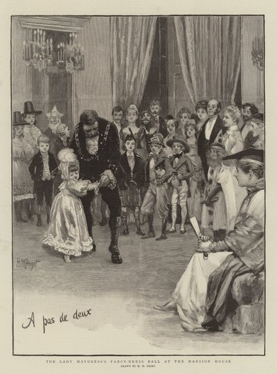 Lady Mayoress Fancy-Dress Ball på Mansion House av Henry Marriott Paget