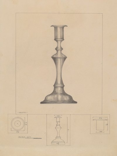 Ljusstake av Henry Meyers