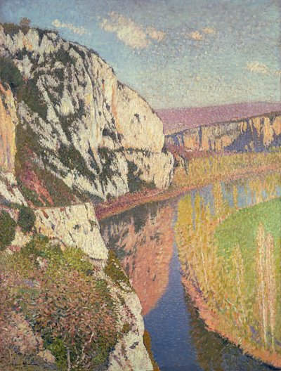 Landskap i Douellens, 1897 av Henry Moret