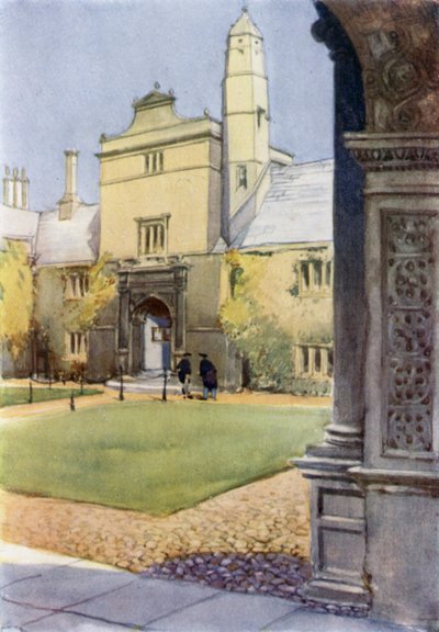 The Gate of Virtue, Gonville och Caius College av Henry Morley