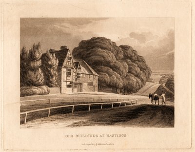 Gamla byggnader i Hastings av Henry Morton