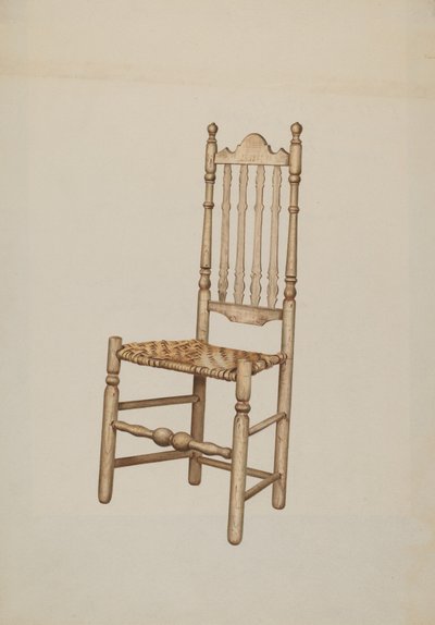 Ledstång ryggstol av Henry Murphy