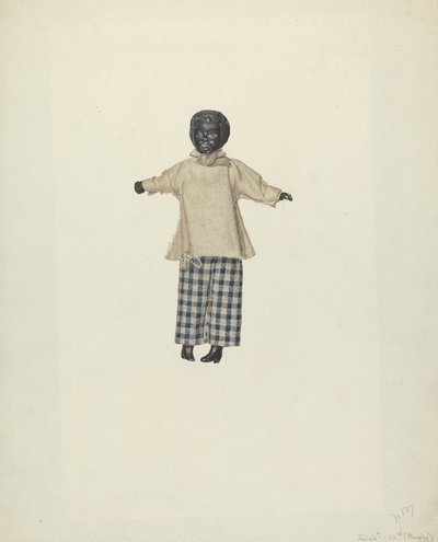 Kina Headed Black Doll av Henry Murphy