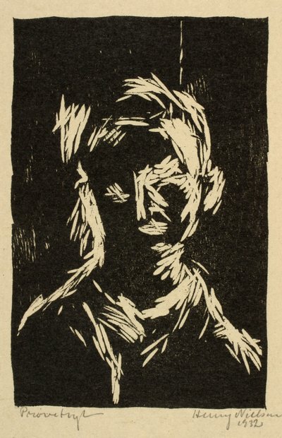 Pojkeporträtt av Henry Nielsen