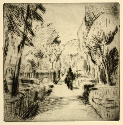 Kyrkogård av Henry Nielsen