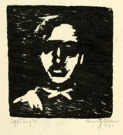 Manligt porträtt av Henry Nielsen