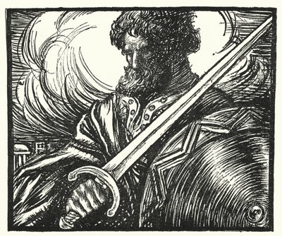Matthew Arnolds dikt: Alaric at Rome (gravyr) av Henry Ospovat