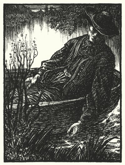 Matthew Arnolds dikt: The Scholar Gipsy (gravyr) av Henry Ospovat