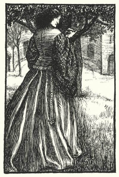 Matthew Arnolds dikt: Tristram och Iseult (gravyr) av Henry Ospovat