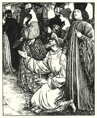 Shakespeares sonetter, Sonnet LXVI (lito) av Henry Ospovat