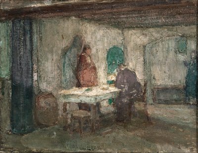 Och han försvann ur deras syn, ca. 1898. av Henry Ossawa Tanner