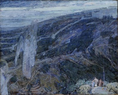 Änglar som uppenbarar sig för herdarna av Henry Ossawa Tanner