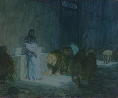 Daniel i lejongropen av Henry Ossawa Tanner