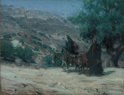 Flyg till Egypten av Henry Ossawa Tanner
