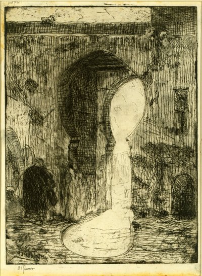 Gate i Tangier av Henry Ossawa Tanner
