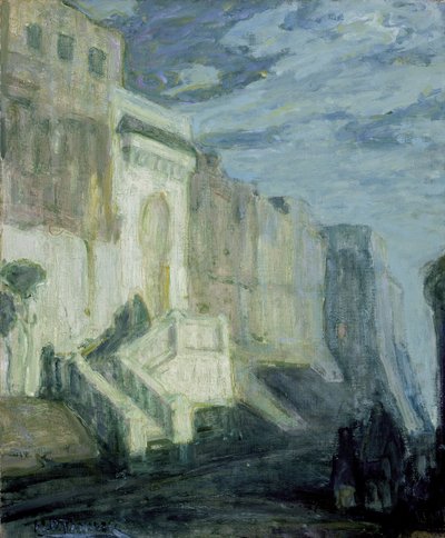 Månsken: Tanger murar av Henry Ossawa Tanner