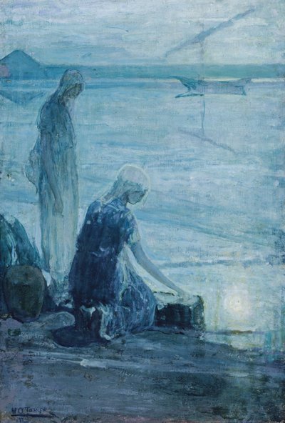 Moses i tjurruskorna av Henry Ossawa Tanner