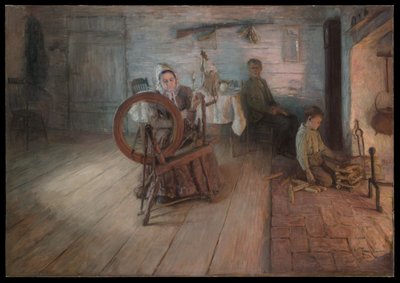 Spinning i eldljus - George Washington Grays pojkår av Henry Ossawa Tanner