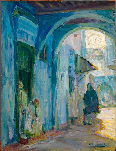Gata i Tangier av Henry Ossawa Tanner