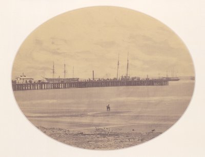 Long Dock på Hilton Head, Port Royal, South Carolina av Henry P. Moore