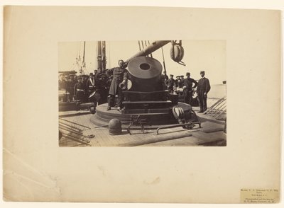 Granatkastare [på] den amerikanska skonaren C.P. Williams, Port Royal, S.C. av Henry P. Moore