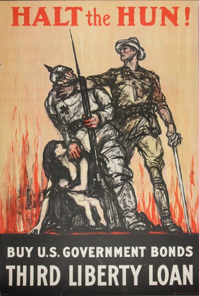 Stoppa Hunnen! Köp tredje frihetslån för amerikanska statsobligationer av Henry Patrick Raleigh