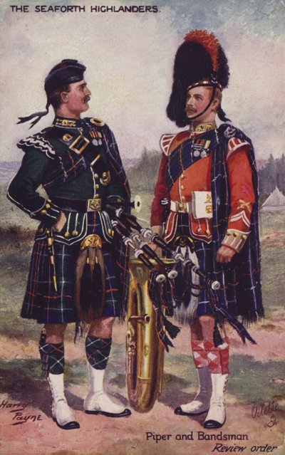 Seaforth Highlanders av Henry Payne
