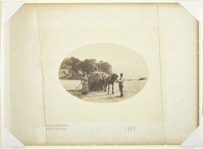 På Cader-Idris sluttningar, den sista lasten hö av Henry Peach Robinson