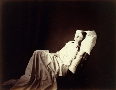 Hon berättade aldrig sin kärlek, 1857. av Henry Peach Robinson