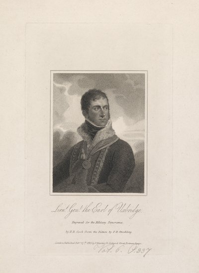 Generallöjtnant, Henry Paget, jarlen av Uxbridge av Henry R. Cook