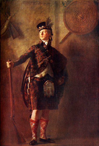 "Överste Alastair MacDonell av Glengarry", 1812, 1924. av Henry Raeburn