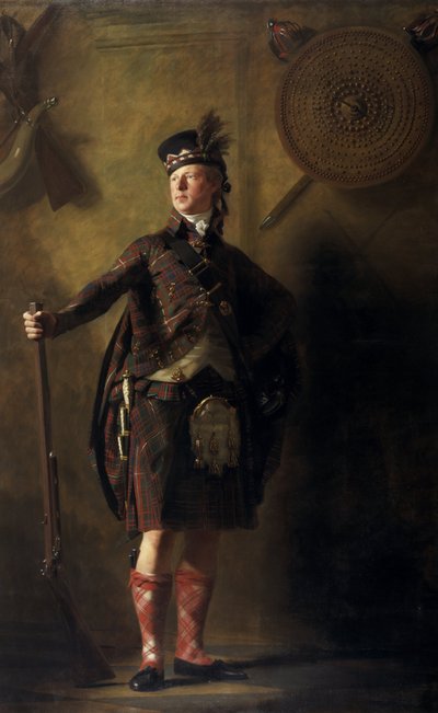 Överste Alastair Ranaldson Macdonell från Glengarry (1771-1828) av Henry Raeburn