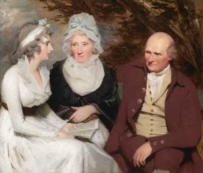 John Johnstone, Betty Johnstone och Miss Wedderburn, ca 1790-1795 (olja på duk) av Henry Raeburn