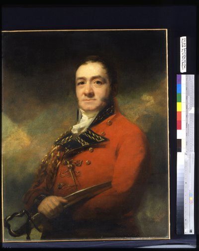 Generalmajor Charles Reynolds (olja på duk) av Henry Raeburn