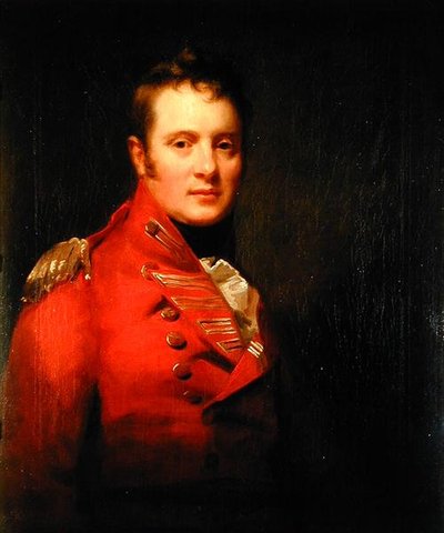 Porträtt av överste Alexander Campbell av Possil (olja på duk) av Henry Raeburn