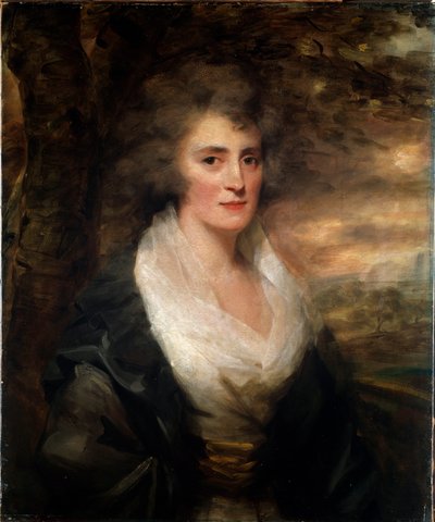 Porträtt av fru Elinor Bethune, 1790-talet. av Henry Raeburn