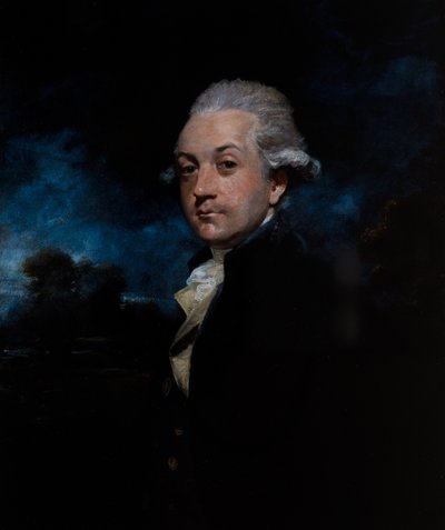 Porträtt av Sir Francis Leggatt Chantrey R.A. av Henry Raeburn