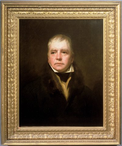 Porträtt av Sir Walter Scott (1771-1832) av Henry Raeburn