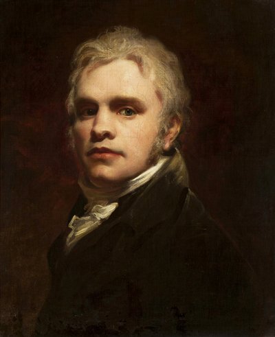 Porträtt av en man. av Henry Raeburn