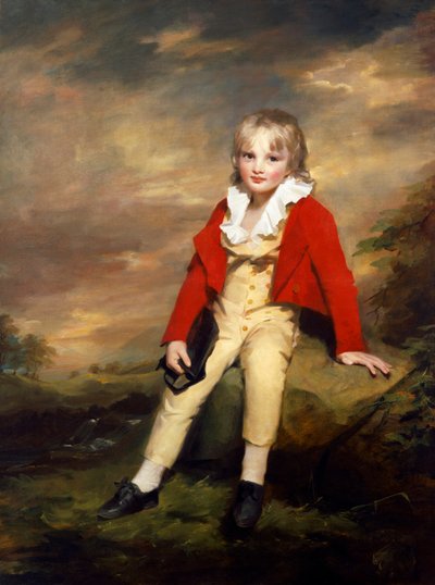 Sir George Sinclair som pojke (olja på duk) av Henry Raeburn