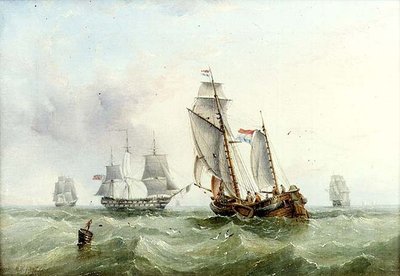 holländsk och brittisk sjöfart av Henry Redmore
