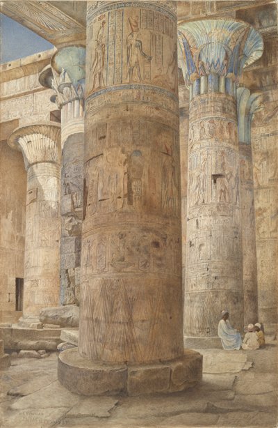 Templet på ön Philae av Henry Roderick Newman