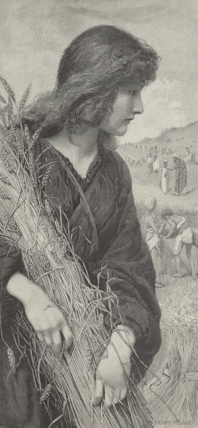Ruth - av Henry Ryland av Henry Ryland