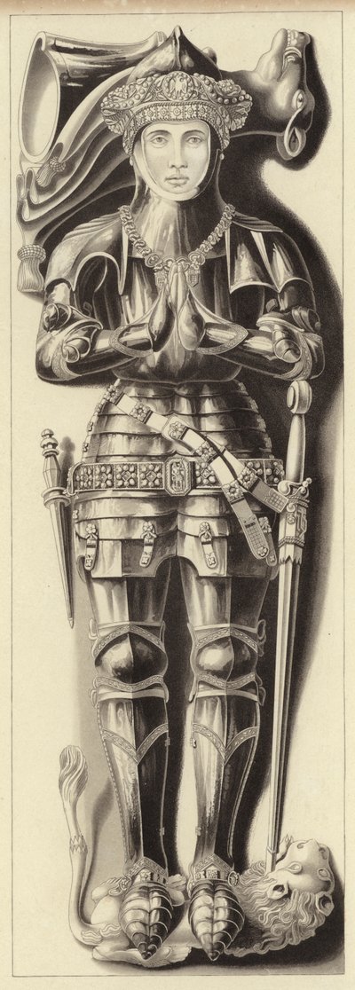 Bild av Sir Richard Vernon av Henry Shaw