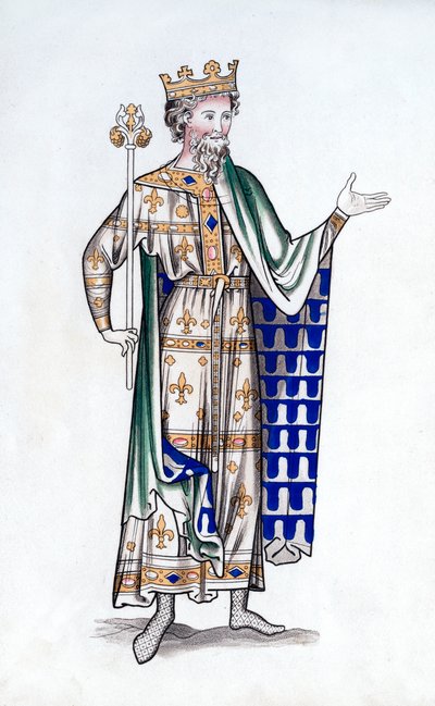 Kung, sent 1100-tal, 1843. av Henry Shaw