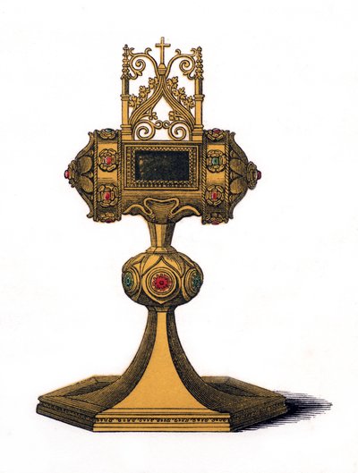 Relikvieskrin, 1400-talet, 1843. av Henry Shaw